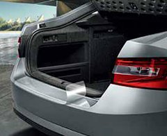Mahavir Skoda - Protective Foil of the Rear Bumper