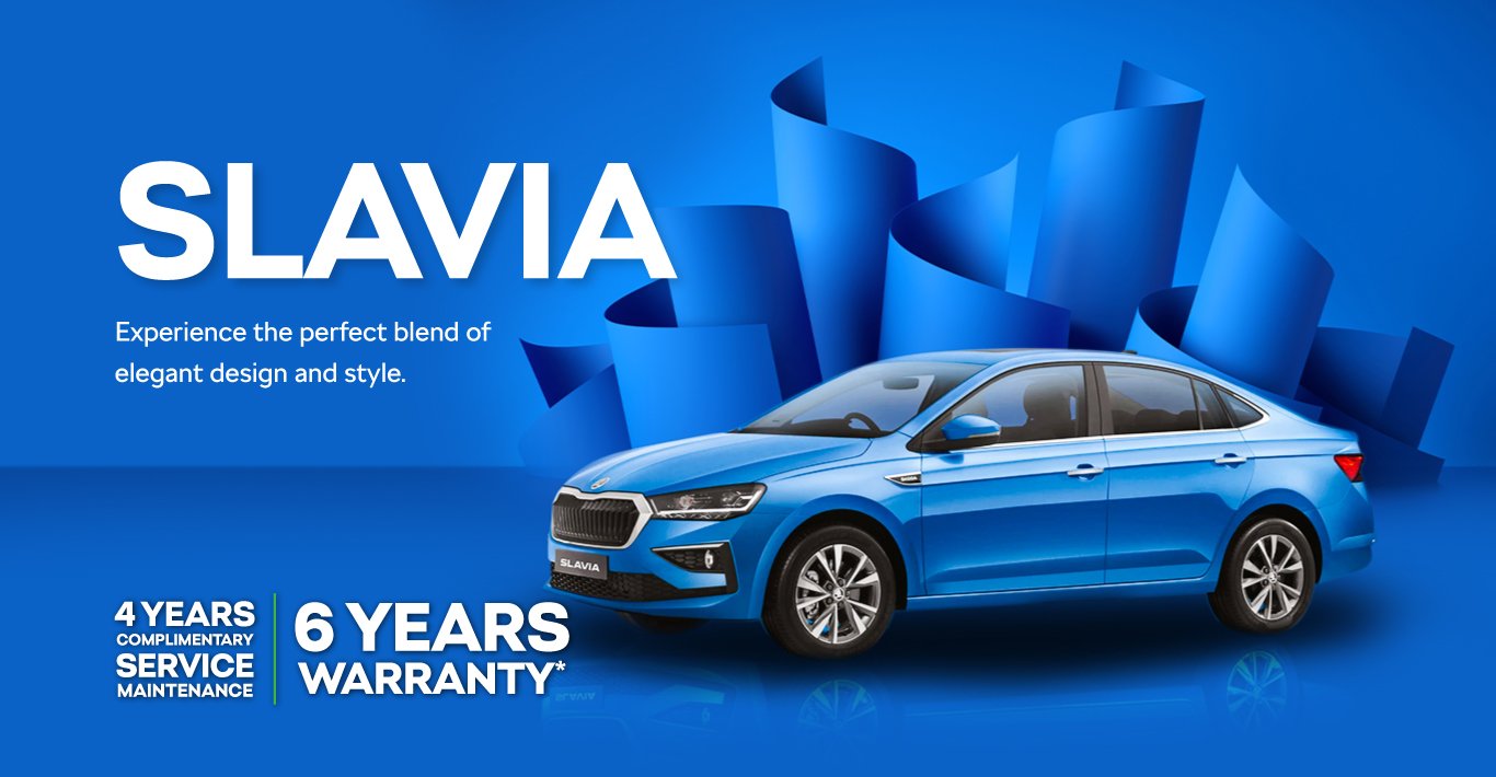 Mahavir Skoda Slavia Blog Banner